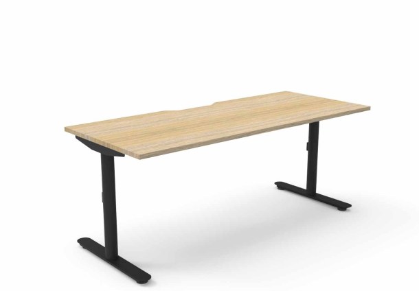 White Frame - Natural Oak Top